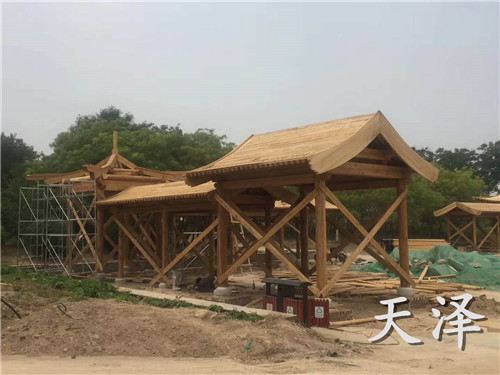 防腐木仿古建筑